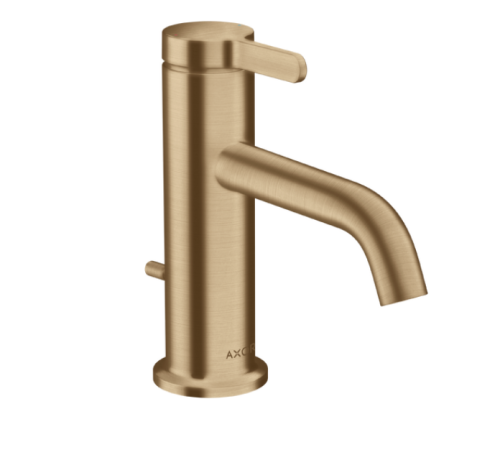 Смеситель для раковины Axor One шлифованная бронза 48000140