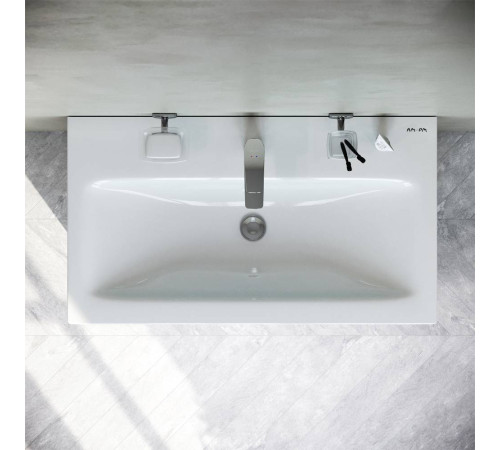 Тумба под раковину напольная AM.PM Gem 75 см 3 ящика светлый дуб M91FSX0752OF