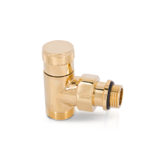 Вентиль запорный угловой SR Rubinetterie Tondera 1/2 x 3/4E золото 0673-1500D0E0