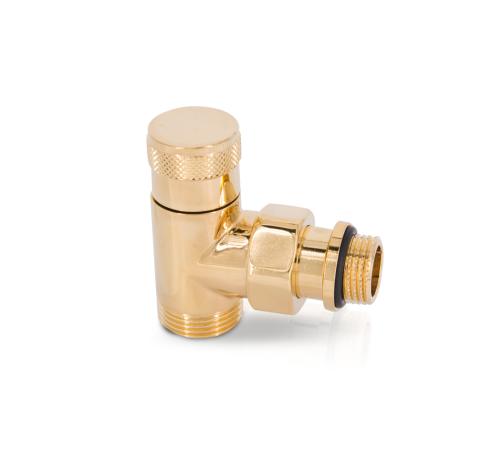 Вентиль запорный угловой SR Rubinetterie Tondera 1/2 x 3/4E золото 0673-1500D0E0