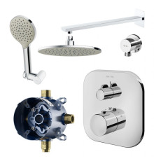 Набор для душа скрытого монтажа AM.PM Like на 2 потребителя с термостатом FM005RH00