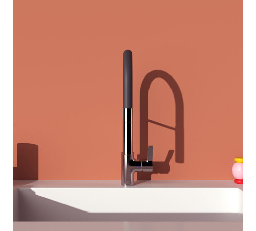 Смеситель для кухни Ideal Standard Gusto с вытяжным изливом R-типа хром BD417AA