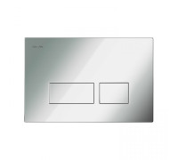 Клавиша для инсталляции пневматическая AM.PM Pro S пластик глянцевый хром I047051