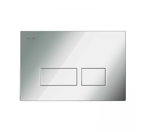 Клавиша для инсталляции пневматическая AM.PM Pro S пластик глянцевый хром I047051