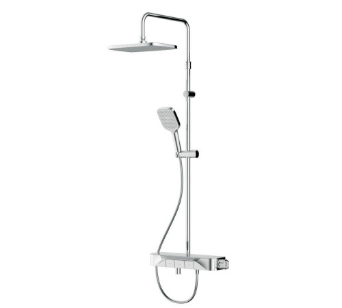 Душевая система с термостатом и смесителем-полкой для ванны AM.PM Func F078F300