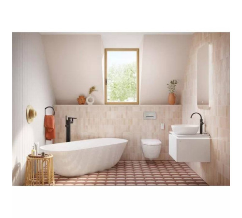 Раковина накладная Villeroy & Boch Artis 43х43 см TitanCeram альпийский белый 41794301