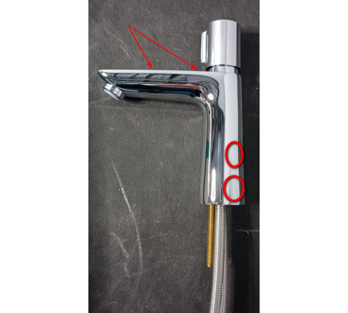 Смеситель для раковины Hansgrohe Talis Select E 110 гладкий корпус 71751000