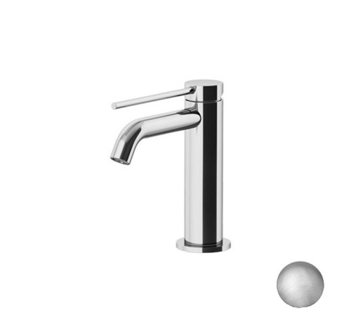 Смеситель для раковины Gattoni Circle Two с донным клапаном никель 9142/91NS