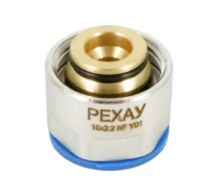 Резьбозажимное соединение REHAU RAUTITAN flex/pink 16x2.2-G 3/4 EK 12663523003