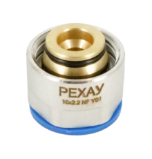 Резьбозажимное соединение REHAU RAUTITAN flex/pink 16x2.2-G 3/4 EK 12663523003