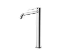 Смеситель для раковины Gattoni Circle Two высокий 302 мм с донным клапаном хром 9148/91C0