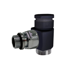 Клапан запорный угловой SR Rubinetterie PrestigeMinimal 1/2x24/19 черный матовый 0363-1500VCPS