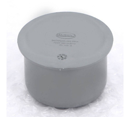 Заглушка канализационная Sinikon Стандарт 50 мм 524003.R
