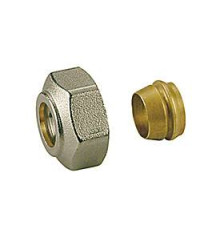 Переходник Giacomini 3/4 x 15 мм НГ Евроконус латунь R178EX104