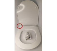 Сиденье-крышка для унитаза Roca The Gap Round Soft Close тонкая 801D12007