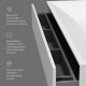 Тумба под раковину подвесная AM.PM Inspire V2.0 120 см 3 ящика белый матовый M50AFHX1203WM