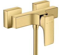 Смеситель для душа Hansgrohe Metropol однорычажный внешний монтаж полированное золото 32560990