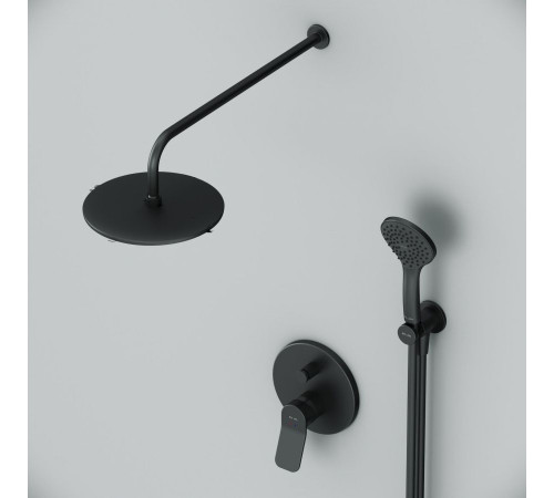 Душевая система AM.PM X-Joy со смесителем, верхним душем и душевым набором FB85A1RH02