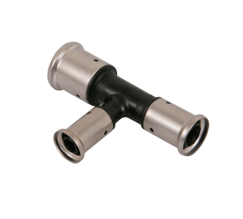 Тройник пресс-фитинг HENCO PVDF 26x16x16 мм 11PK-261616