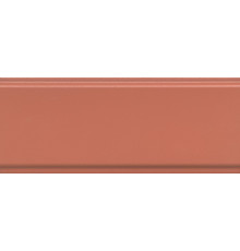 Бордюр Kerama Marazzi Магнолия оранжевый матовый обрезной 120х300 мм BDA023R