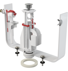 Выпускной комплект Alca plast с двойной кнопкой и впускным механизмом A16 1/2 CHROM SA08AK 1/2 CHROM