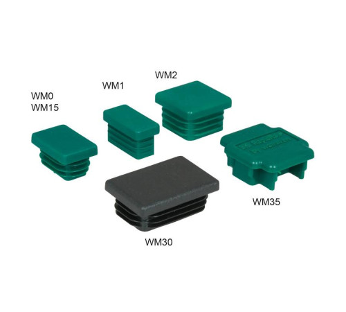 Заглушка для профиля Walraven BIS RapidRail WM30 черная 6566030