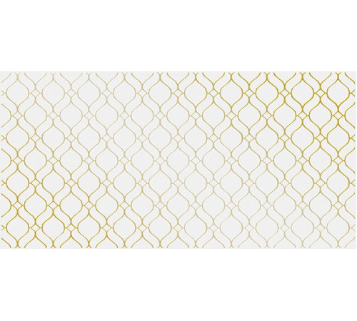 Вставка Cersanit Deco орнамент золотистый 29,8x59,8 см DE2L381DT-36