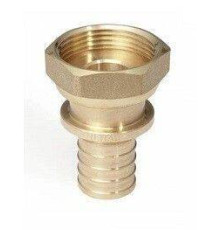 Переходник с накидной гайкой REHAU RAUTITAN RX 63-G 2 3/8 бронза 14563461001