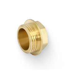 Заглушка Stout 1 НР со шляпкой под плоскую прокладку SFT-0015-000010