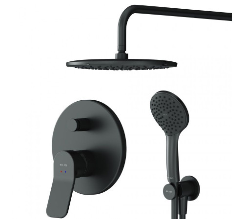 Душевая система AM.PM X-Joy со смесителем, верхним душем и душевым набором FB85A1RH02