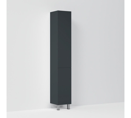 Шкаф-пенал напольный AM.PM Gem 30 см правый графит матовый M90CSR0306GM