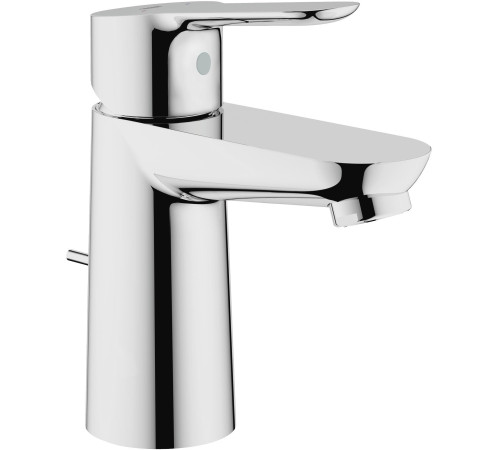Смеситель для раковины GROHE BauEdge со сливным гарнитуром хром 23328000