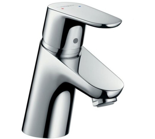 Смеситель для раковины Hansgrohe Focus 70 со сливным гарнитуром хром 31730000