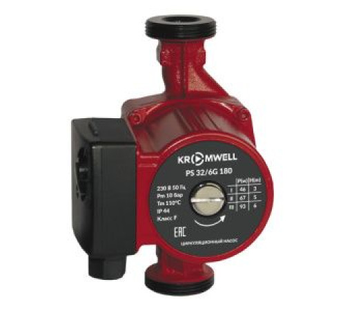 Насос циркуляционный Kromwell PS 32/6G 180 с гайками PS 32/6G 180