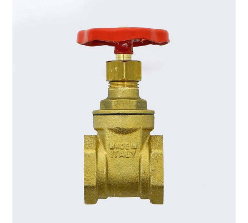 Задвижка клиновая латунная Uni-Fitt 3/4 ВВ PN10 140G3000