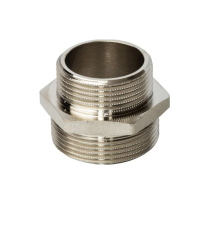 Ниппель переходной STOUT НР-НР никелированный 1 1/2x1 1/4 SFT-0004-112114