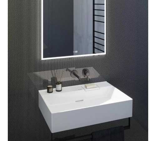 Раковина подвесная Kerama Marazzi Logica 70х48 см без отверстия белый глянец LO.wb.70.0