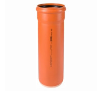 Труба канализационная наружная Ostendorf KGEM SN8 160x1000 мм PVC 222170