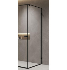 Боковая панель Aquanet 800х2000 мм стекло 8 мм черный матовый AQM7409-2-8