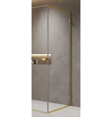 Боковая панель Aquanet 900х2000 мм стекло 8 мм золото шлифованное AQM7409-3-9