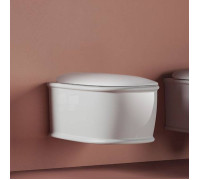 Унитаз подвесной Artceram Atelier безободковый 52х37 см белый ATV001 01 00