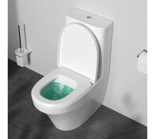 Унитаз-компакт напольный AM.PM Inspire V2.0 без сиденья C508607WH