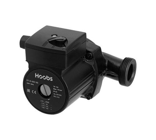 Насос циркуляционный Hoobs CT 25-80S 180 мм 245 Вт с гайками 08103H