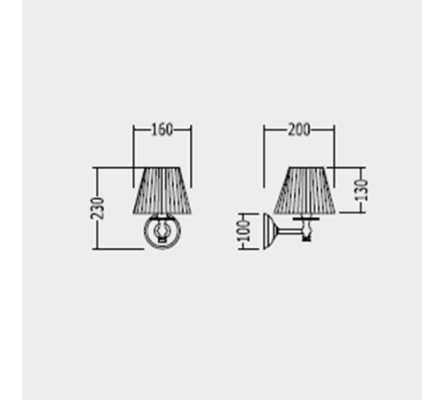 Светильник подвесной Devon&Devon Daisy 160х230х200 мм кремовый/светлое золото DEDAISYOT