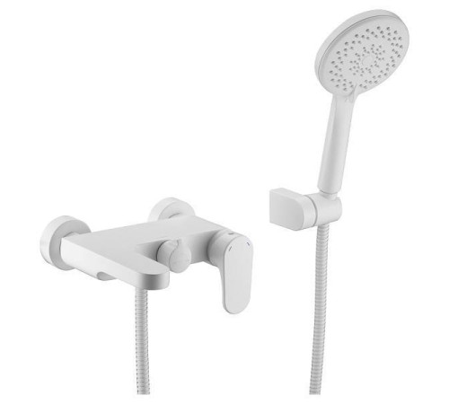 Смеситель для ванны Boheme Spectre белый матовый 453-MW