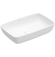 Раковина накладная Villeroy & Boch Artis 58х38 см TitanCeram альпийский белый 41725801