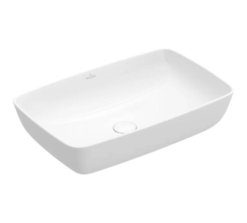 Раковина накладная Villeroy & Boch Artis 58х38 см TitanCeram альпийский белый 41725801