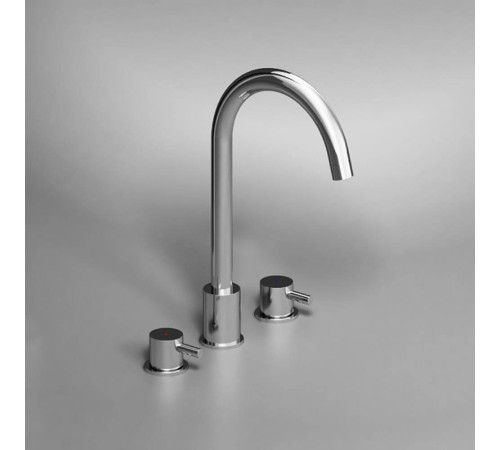 Смеситель для раковины AM.PM Scandinavian Pure на 3 отверстия 360200000