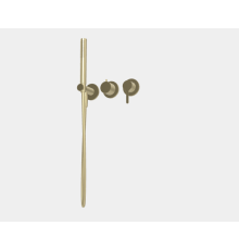 Смеситель для душа термостатический встраиваемый FIMA Carlo Frattini Snap брашированный шампань F3129WX8HS