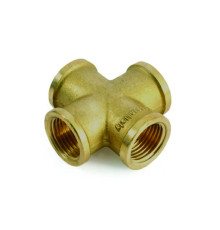 Крестовина резьбовая латунная ELSEN Metalit 1 ВВВВ EBF04.10